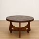 Table basse en cuir Angel Pazmino