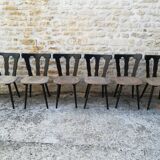 Lot of 12 bistro chairs
