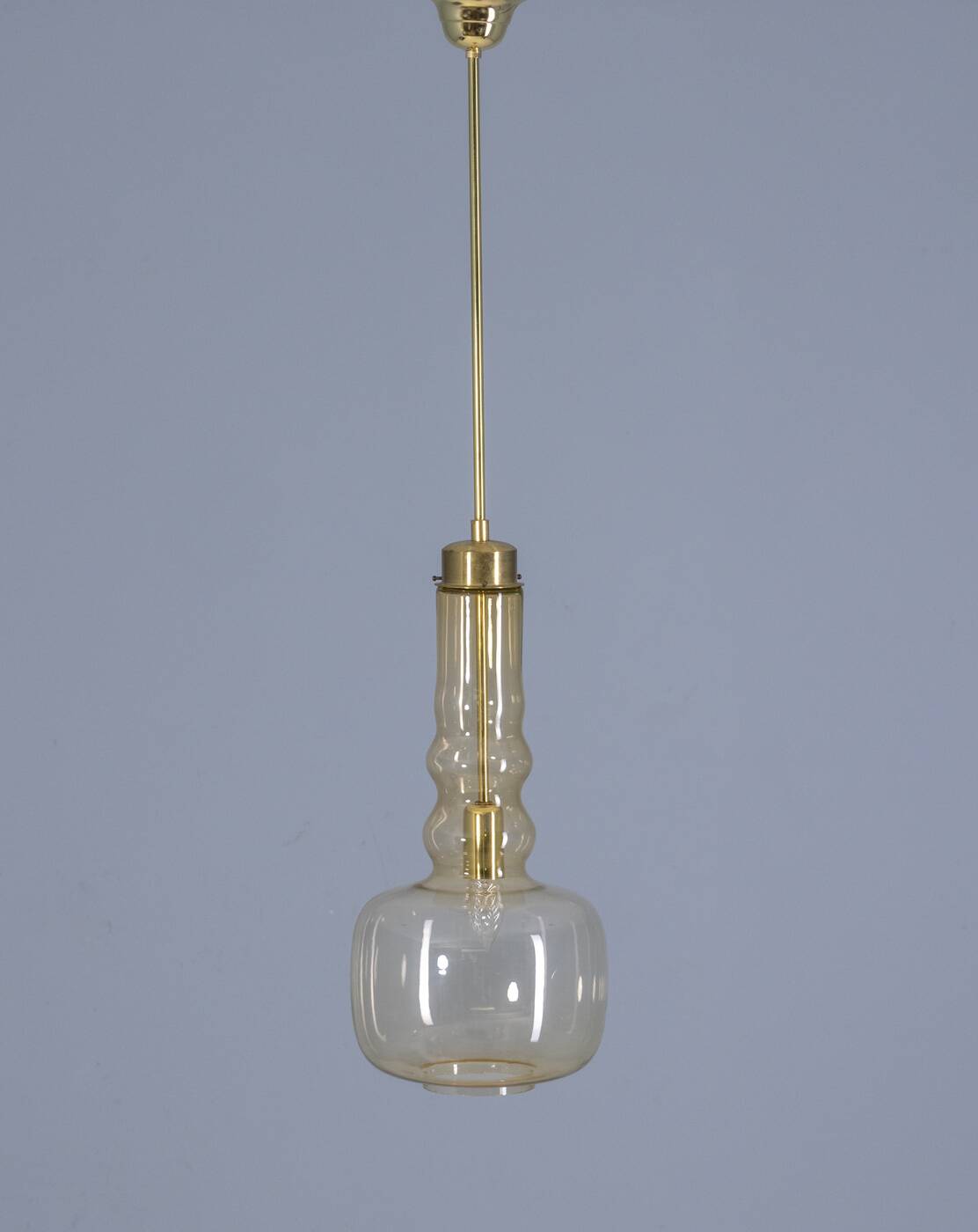 Candlestick, Kamenický Šenov, 1970s, Czechoslovakia
