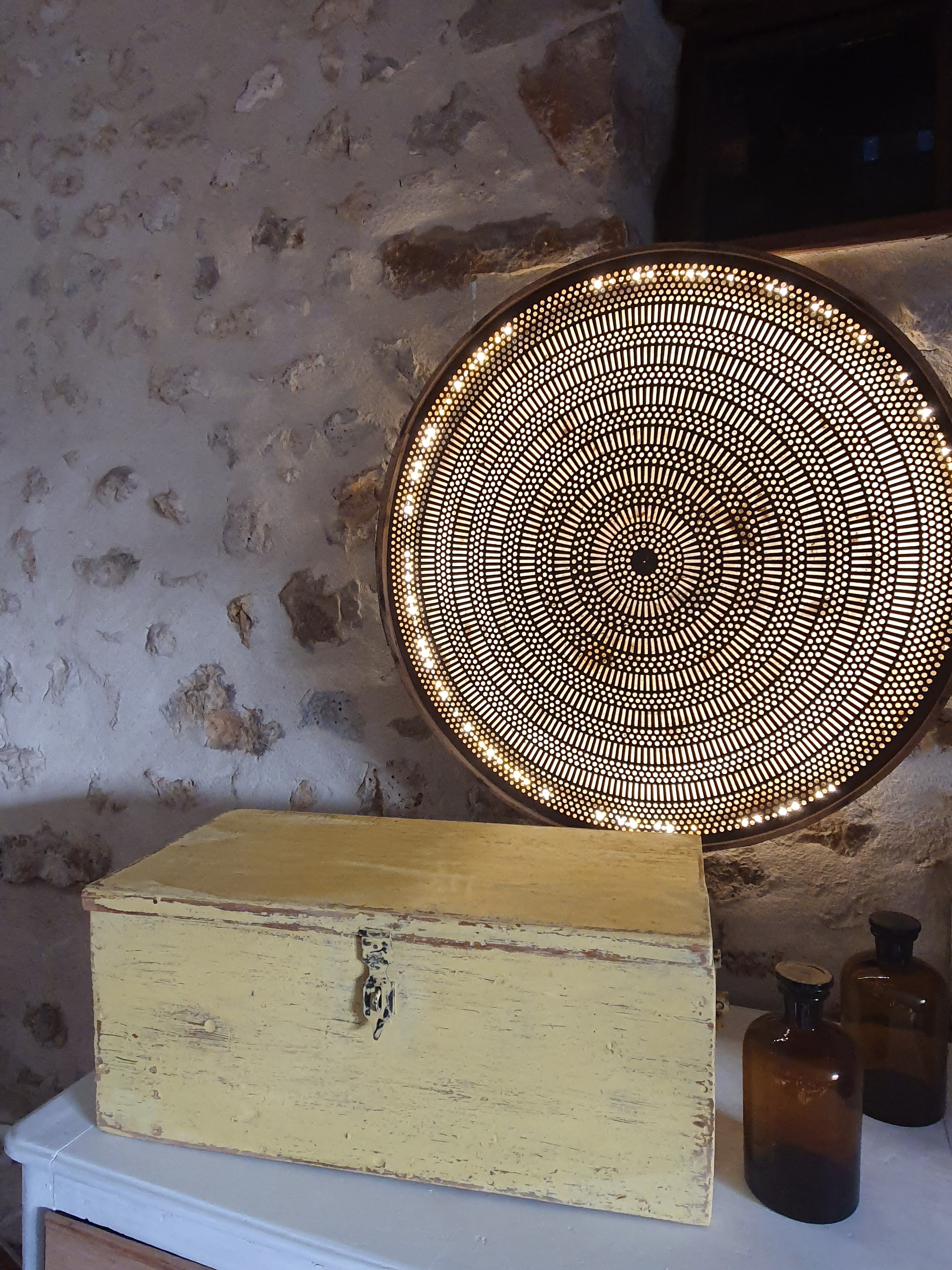 Vintage transport crate