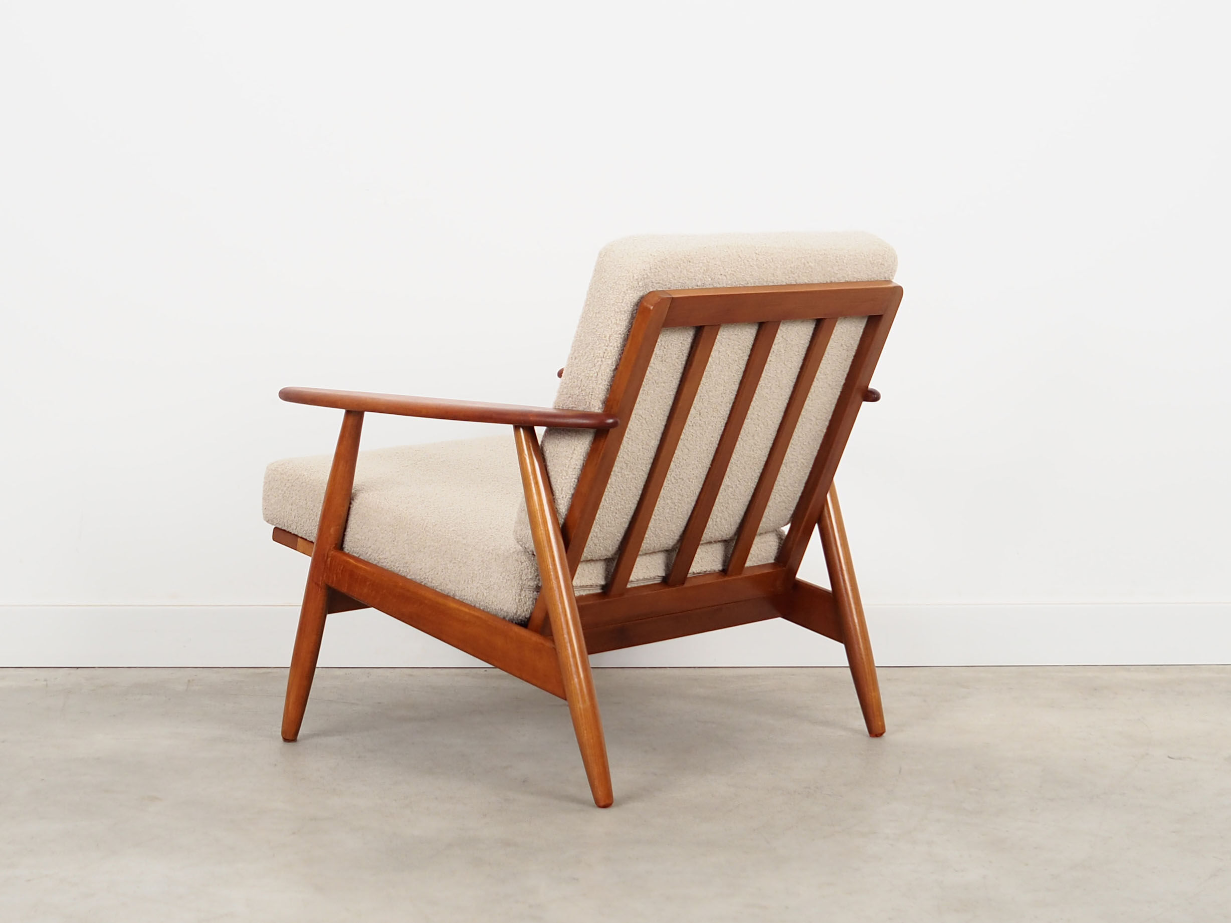 Beech armchair, Danish design, 1970s, production: Denmark
