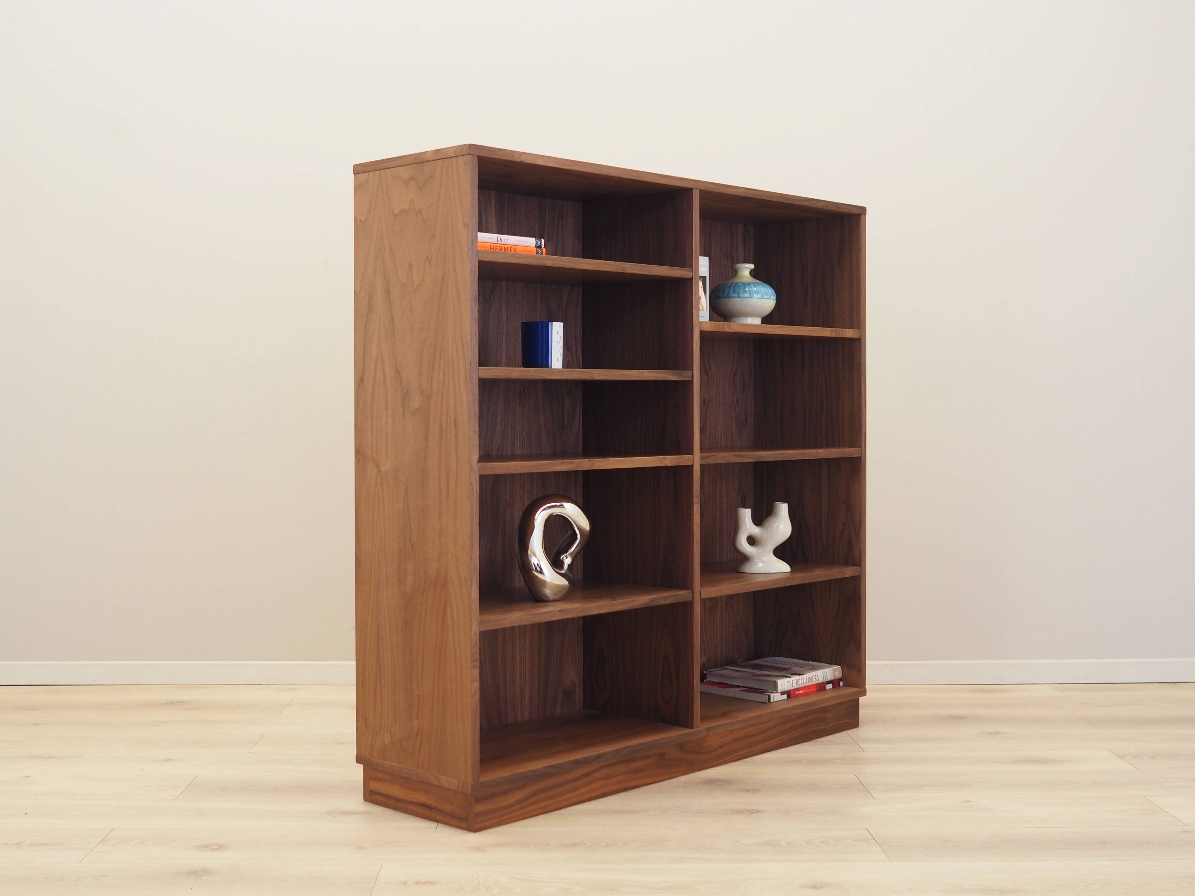 Walnut library, Scandinavian design