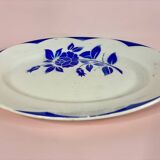 Digoin Sarreguemines dish Corsica model blue