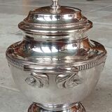 Old silver-plated coffee service