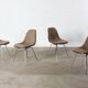 Vintage 4er Set Stühle Eames Vitra Miller Mid Century Design