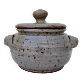 Pot couvert/légumier en grès, Tiffoche, La Borne Guérande