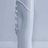 Vase rouleau lézards en porcelaine