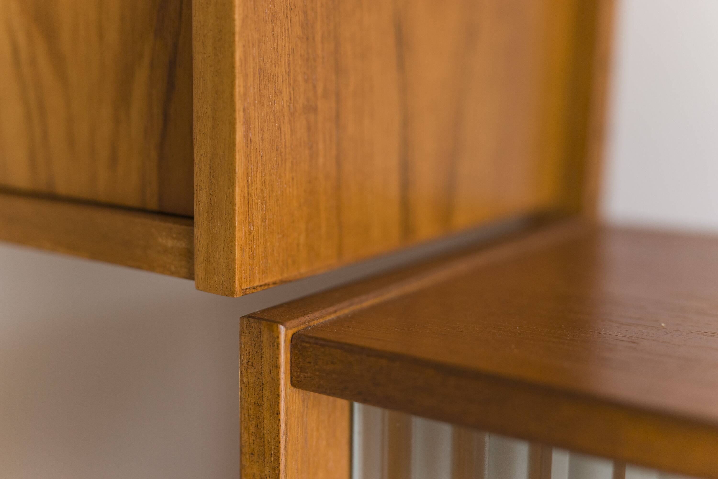 Mid-Century Modern Teak Wall Unit attributed to Kurt Østervig, 1960