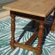 Oak solid wood desk