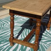 Table bureau en chêne masssif