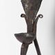 Brutalist iron candleholder, 1960s.