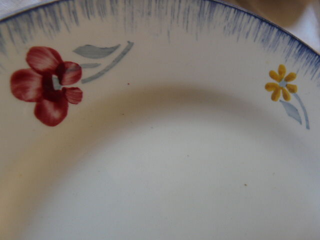 12 digoin dessert plates model Marie Lou