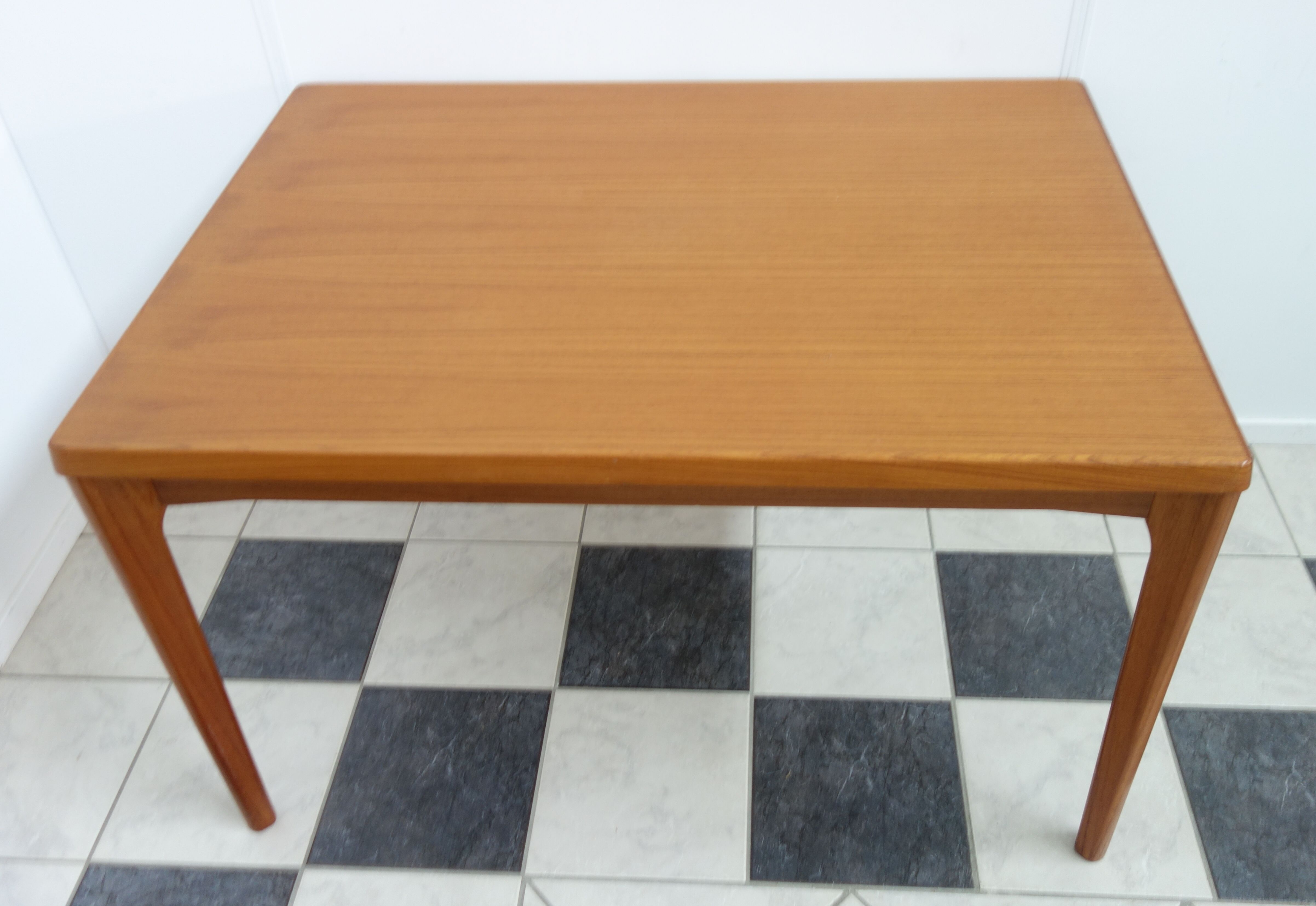 Danish teak dining table by Henning Kjaernulf 1960s
