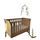 Solid wood jacadi cot