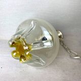 Italian Art Glass hanging lamp 1960s