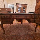 Louis XV Desk Versailles Top - Cherry.