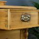 Art nouveau style baltic pine chest of drawers with mirror