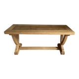 Light oak bench