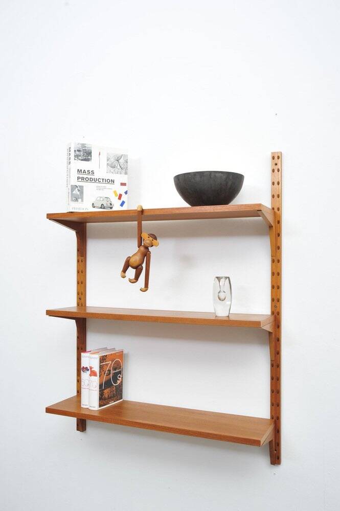 Vintage Royal System shelf in teak by Poul Cadovius, 1950