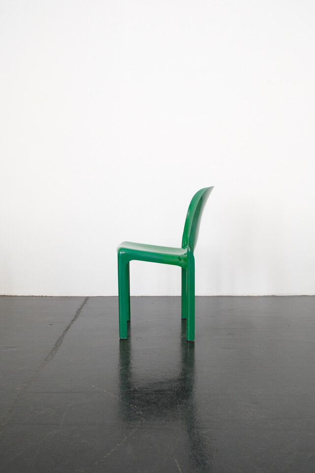 Chaise "Selene" verte par Vico Magistretti / Artemide