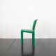 Chaise "Selene" verte par Vico Magistretti / Artemide