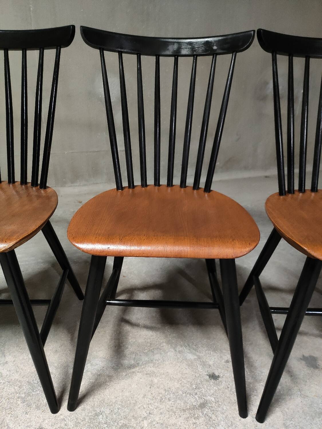 4 Scandinavian 60's Samcom lounge chairs