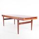 Large rosewood coffee table