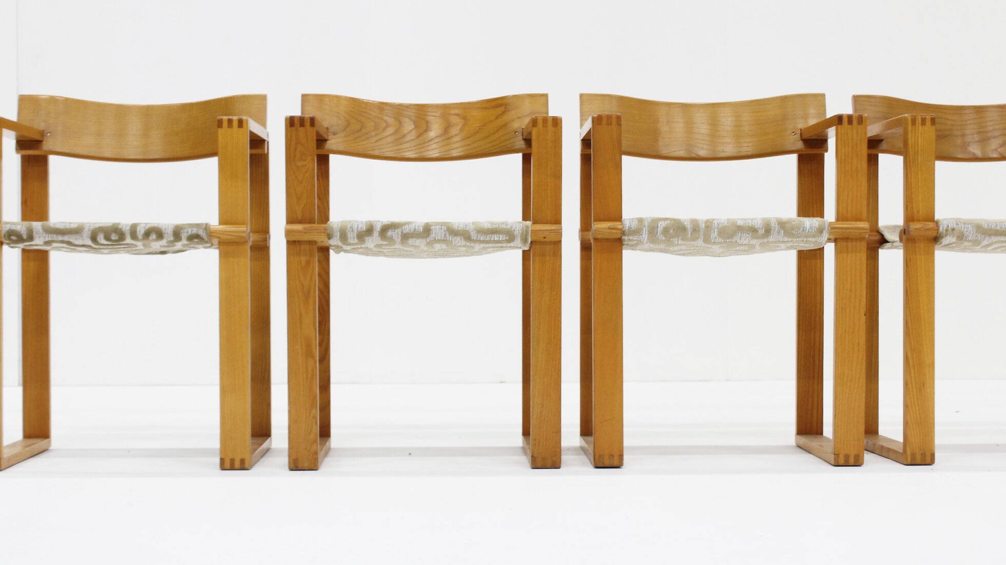 Vintage dining chairs by Ate van Apeldoorn, set of 4