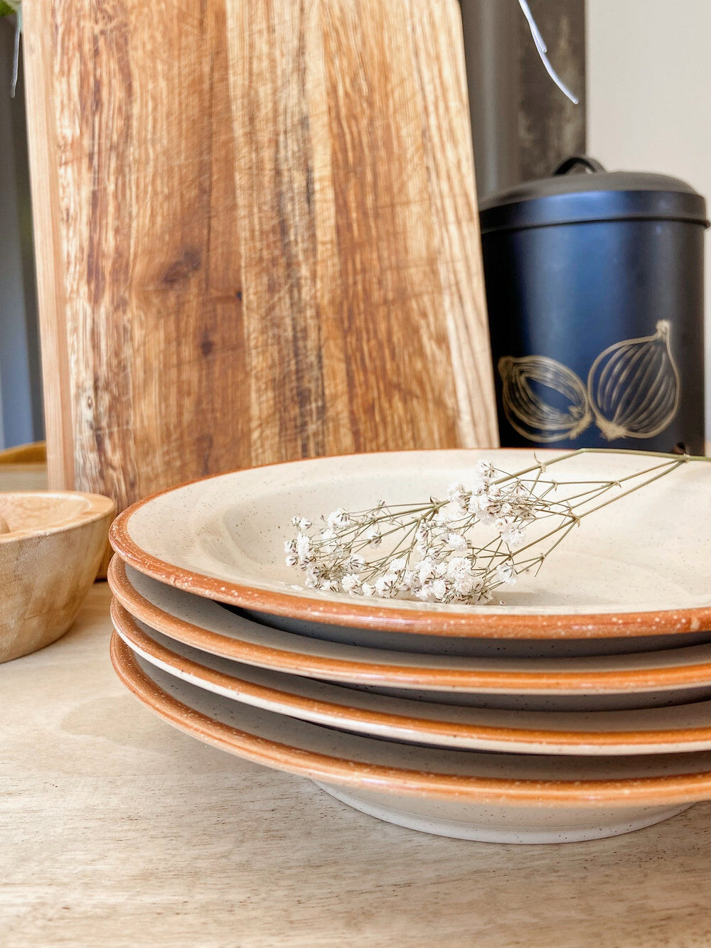 Lot de 4 assiettes