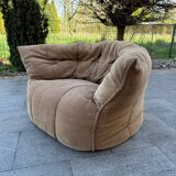 Michel Ducaroy armchair model Brigantin, Ligne Roset edition 1980.