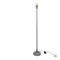 Molla floor lamp in steel by Eleonore Peduzzi Riva for Candle, Italy, 1970s.