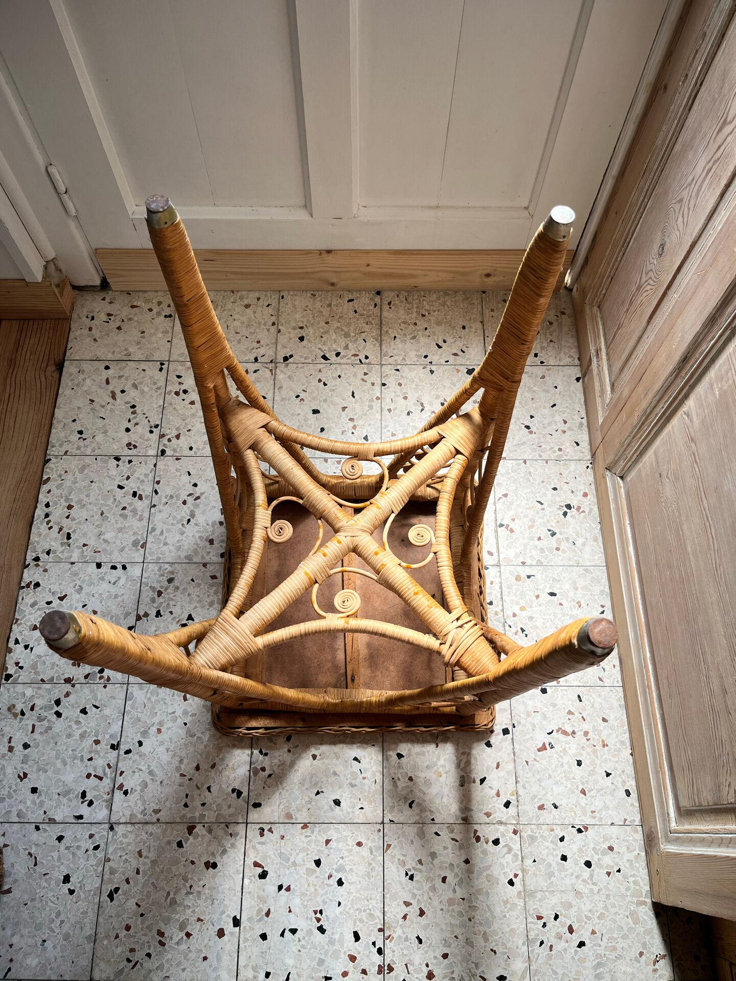 Peacock side table