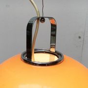 Suspended lamp Zurich Italian from the space age mid-century by Luigi Massoni for Guzzini.