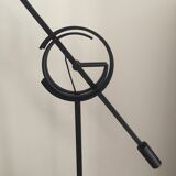 Relco Italia “Il Tempo” floor lamp in matt black lacquered steel