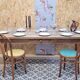 Oak farmhouse table