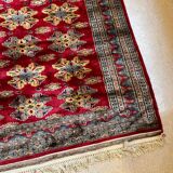 Vintage Persian style wool rug