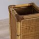 Vintage 1960s Italian design bamboo umbrella stand