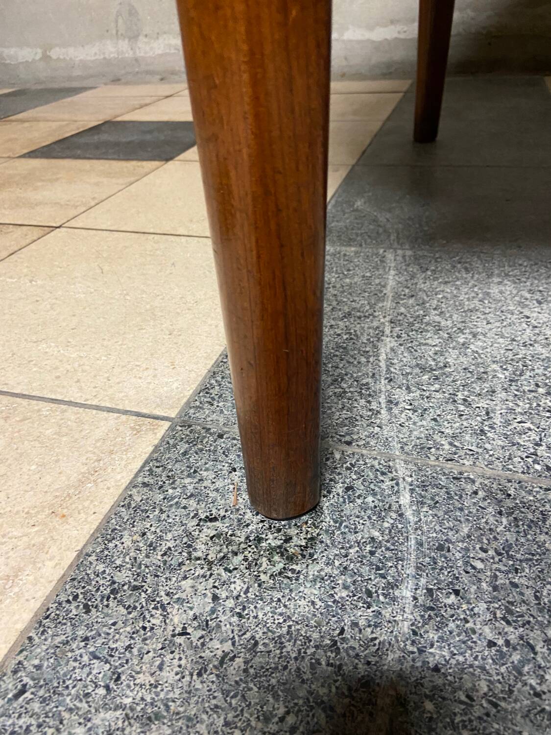 Vintage teak extendable table