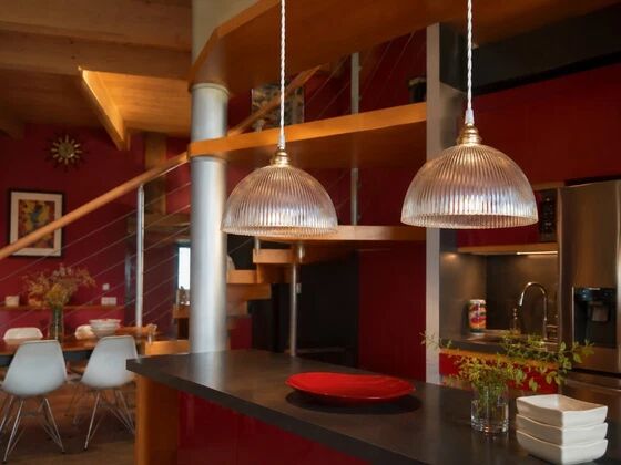 Holophane glass suspension 1950