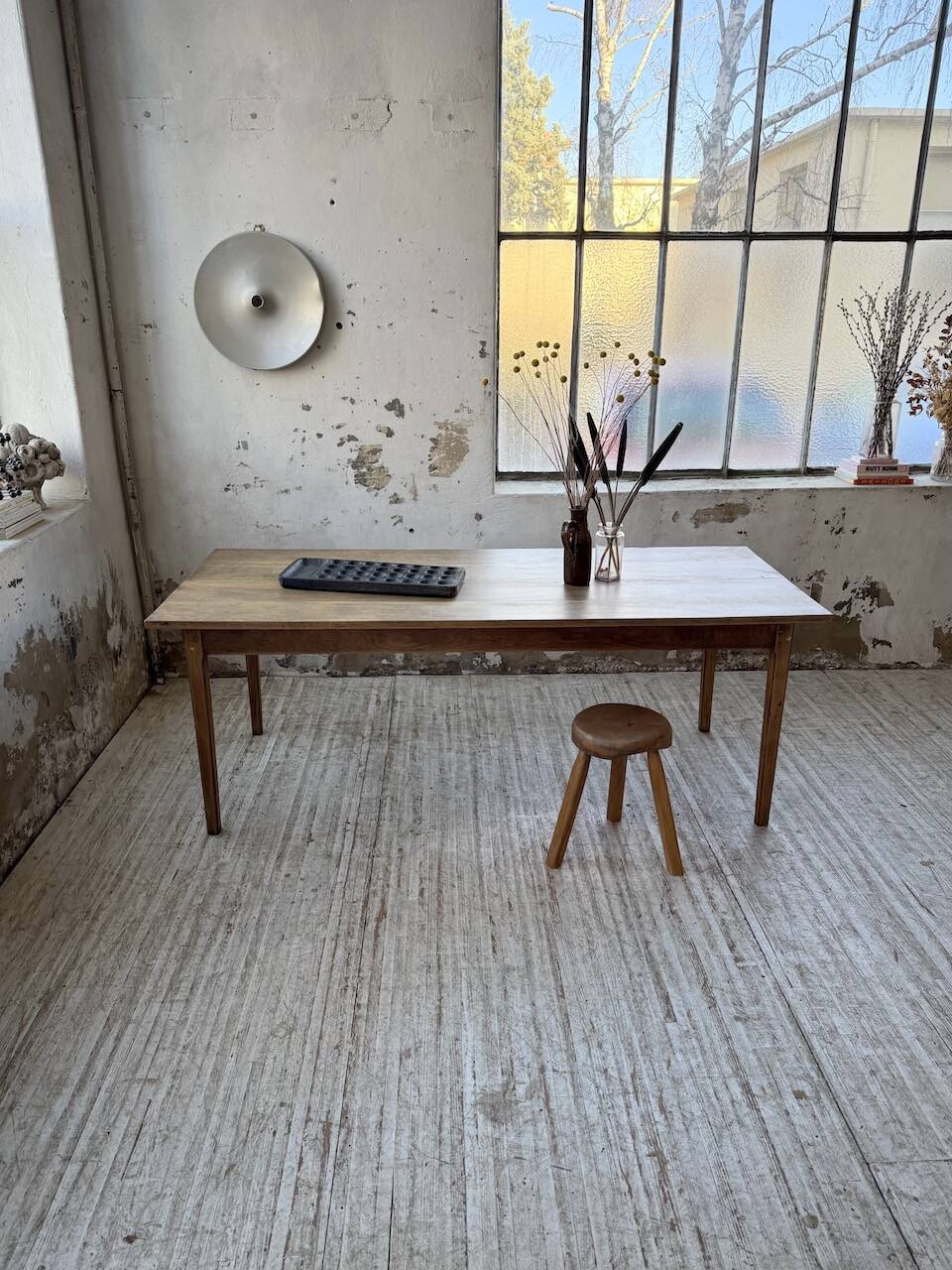 Oak farmhouse table 200cm