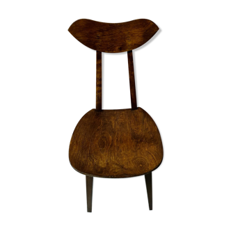A carpentry chair - unique, designed by Wanda Genga, Poland 1958