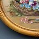 Watercolor on paper bouquet of flowers by a euget-barry xxe frame dore