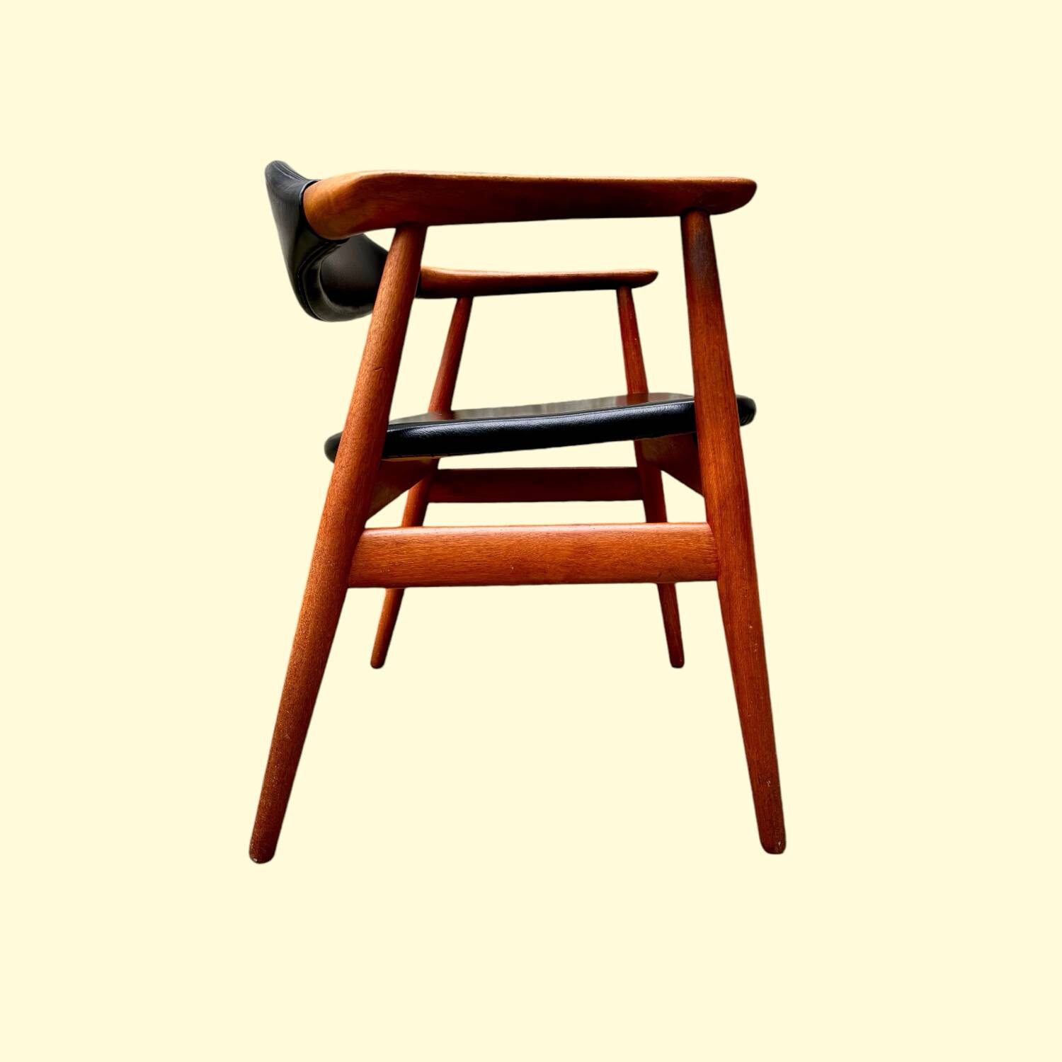 Vintage GM11 Svend Aage Eriksen office chair, 1960s