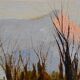 Old Winter Landscape Painting Signed Paul Berthier 1900
