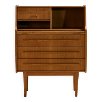 Danish oak bureau desk