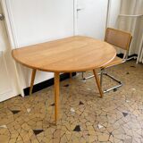 Round Ercol table with flaps