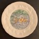6 Gien cheese plates, Les Saveurs by Marie-Pierre Boitard