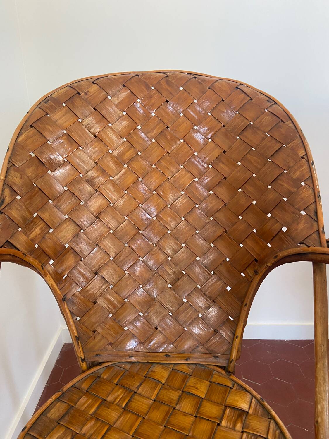 Paire de fauteuils vintage
