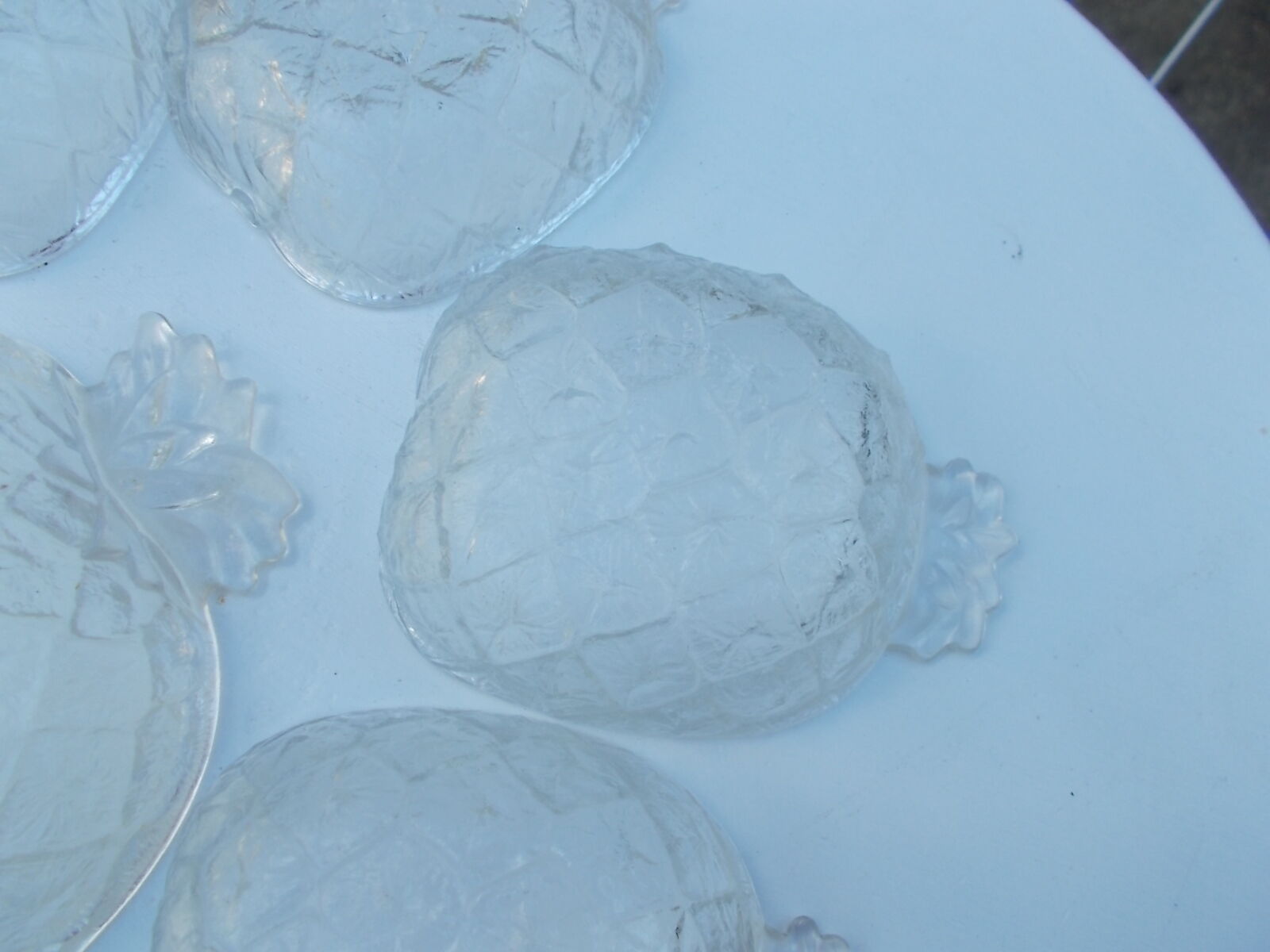 Pineapple fruit salad service