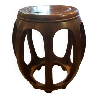 Mahogany stool, Asia, 20th century